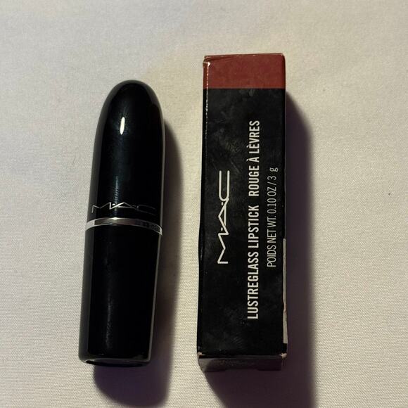 MAC Lustreglass Lipstick - # 540 Thanks It’s M.A.C Taupey Pink Nude 3g/0.1oz - Picture 3 of 6